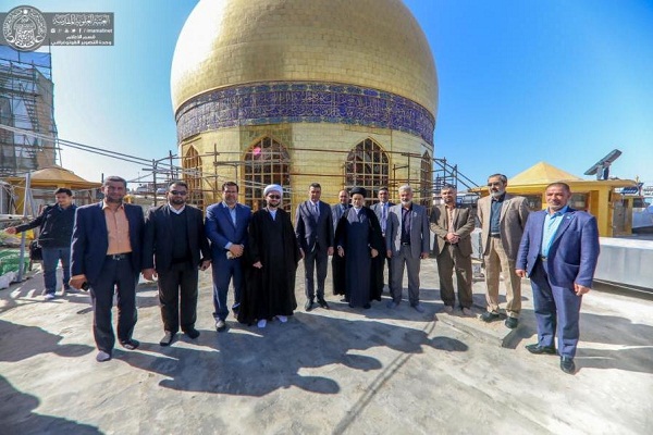 Restoration Work of Imam Ali Shrine’s Minarets Almost Over