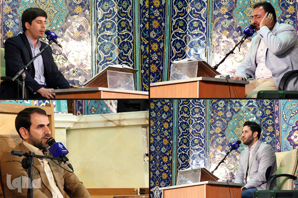 Qari europeo recita el Corán en el Santuario de Abdul Azim Hassani (P)