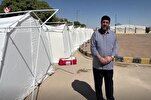 Iran’s Red Crescent Society Builds Makeshift Camp for Refugees on Syria-Lebanon Border  