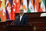 Iran Parliament Speaker Slams Trump’s Gaza Plot as ‘Modern Occupation, Apartheid’