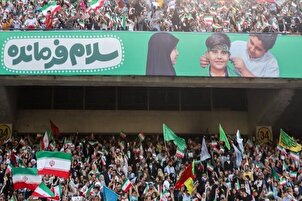 Se congregan 100 mil niños iraníes para corear un himno épico + fotos