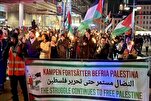 Manifestantes suecos renuncian a las festividades de Año Nuevo para manifestarse en solidaridad con Gaza