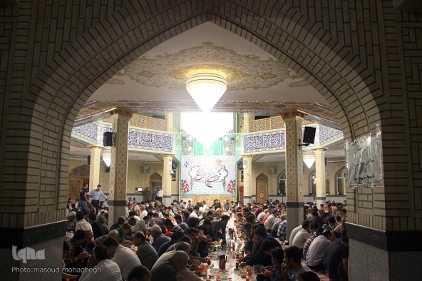 آيين افطاري ماه مبارك رمضان - سمنان