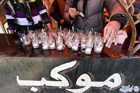 برپایی موکب خدمات‌رسانی به زائران اربعین حسینی در سربند پارس‌آباد