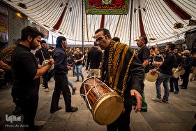 تاسوعا در امامزاده هارونیه شهر اصفهان⁩