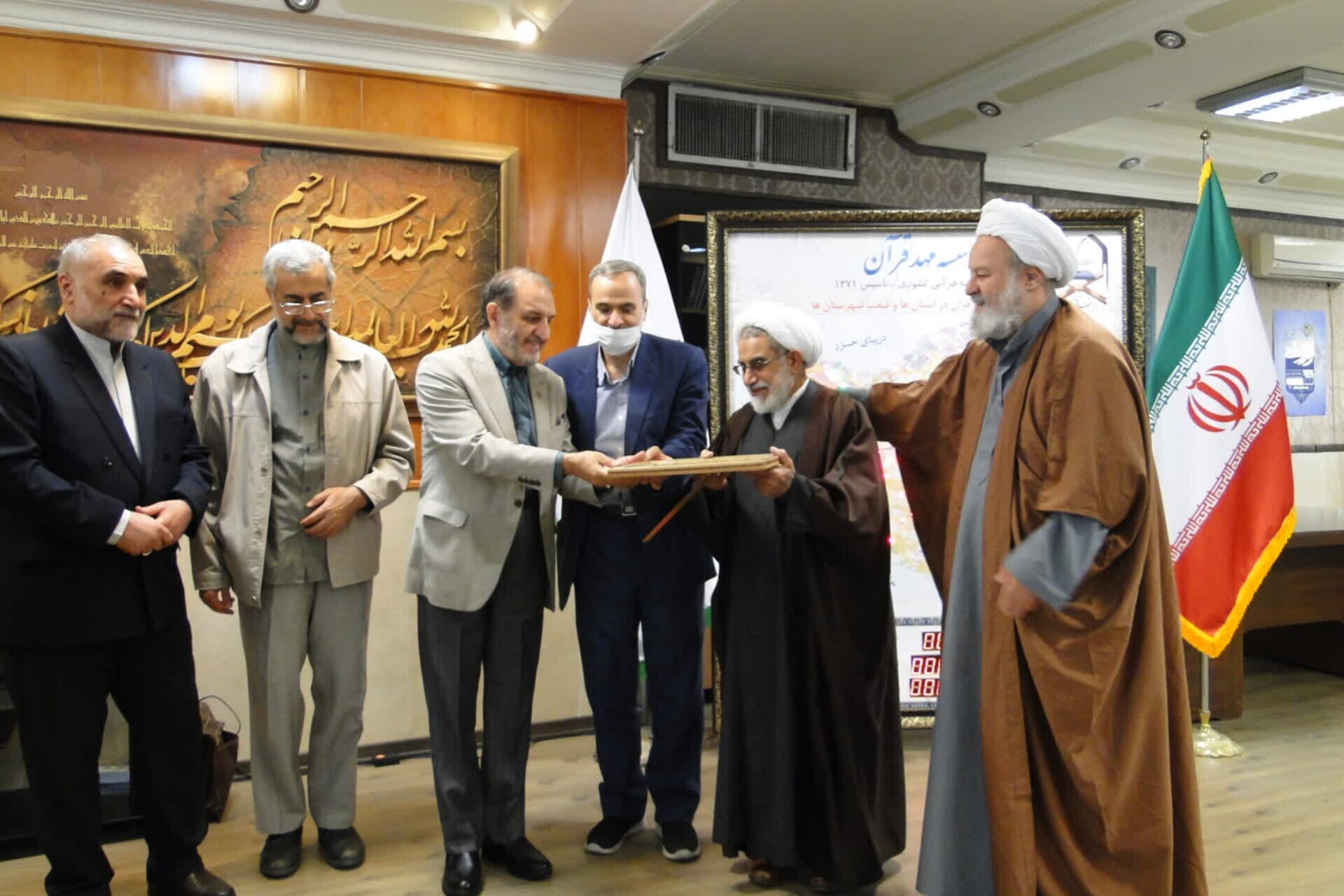 مراسم تکریم رئیس جدید مهد قرآن استان مازندران برگزار شد