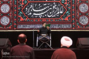 عکس | سوگواری رحلت پیامبر اکرم(ص) در حسینیه ثارالله اهواز