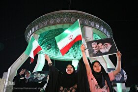 تجمع مردم اهواز در حمایت از جبهه مقاومت