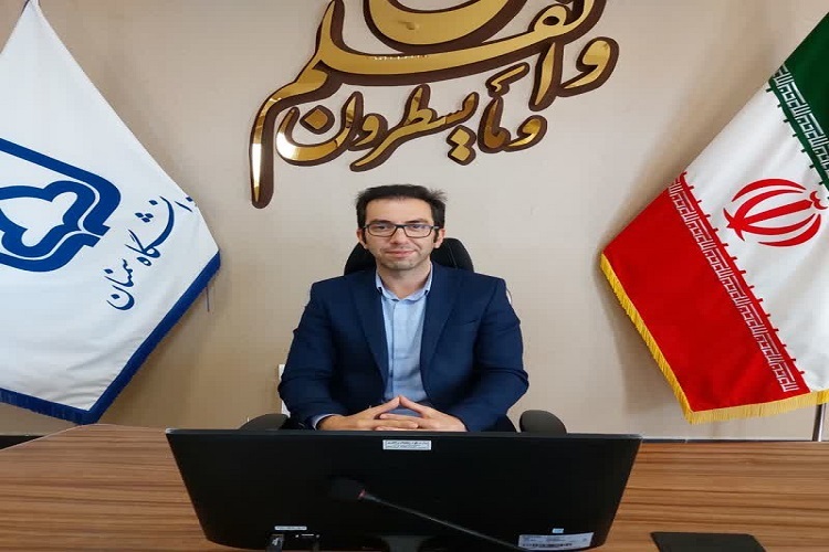 اشکان جبلی جوان معاون دانشجویی فرهنگی دانشگاه سمنان