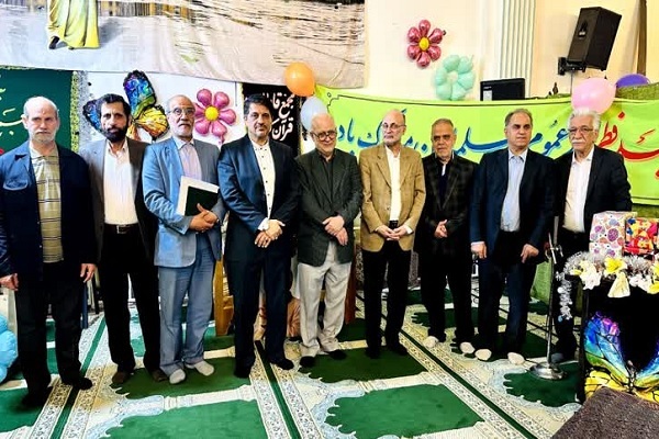 جشن عید فطر قاریان هیئت سنگلج در مسجد شیخ فضل‌الله