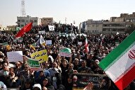 راهپیمایی مردم تهران در حمایت از عملیات وعده صادق