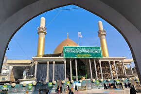 میلاد حضرت پدر در بارگاه حرمین عسکریین(ع)