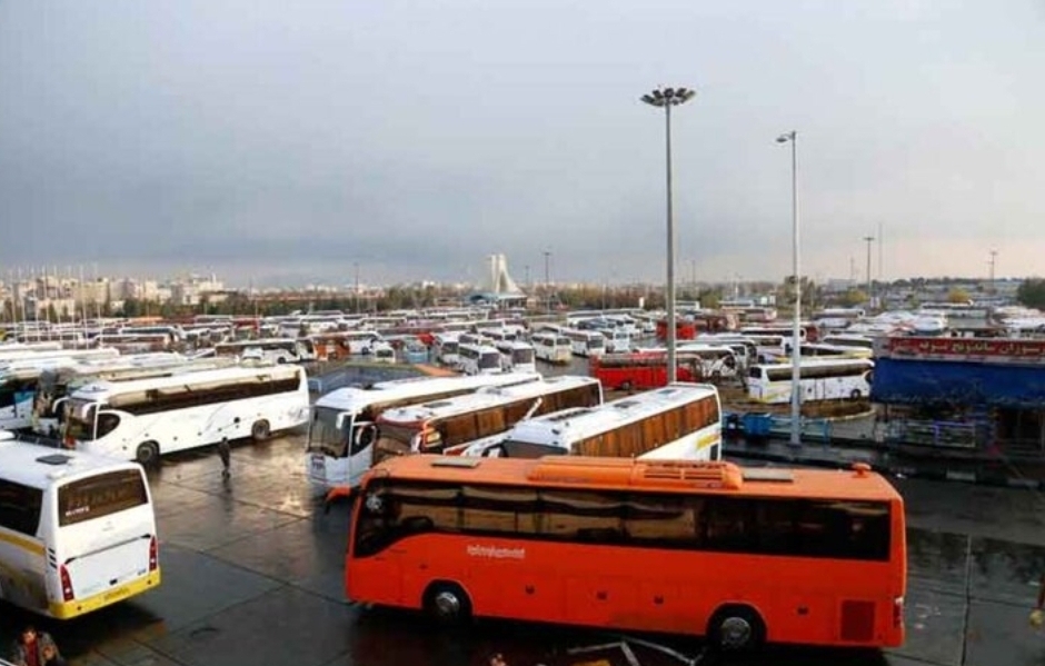 تعطیلی پایانه مسافربری غرب تهران به مناسبت ۲۲ بهمن