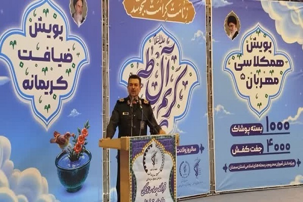 سردار منصور شوقانی فرمانده سپاه سمنان در رزمایش ضیافت کریمانه سردار منصور شوقانی فرمانده سپاه سمنان در رزمایش ضیافت کریمانه