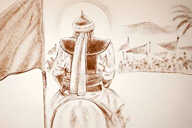 نقاشی‌شن | امام حسین(ع)، از عرفات تا گودی قتلگاه