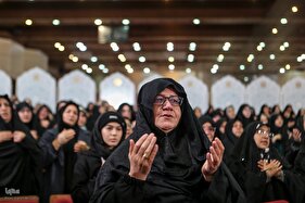 نوحه‌سرایی بانوان در مصلای تبریز