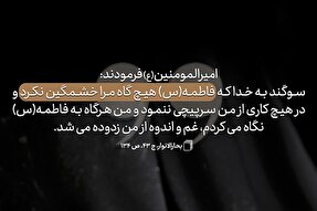 حدیث‌نگاشت | آرامشِ قلبِ امیرالمؤمنین(ع)