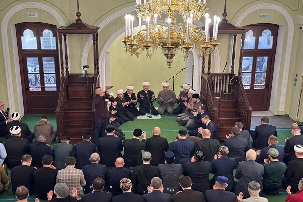 بازگشایی مسجد تاریخی مسکو پس از بازسازی