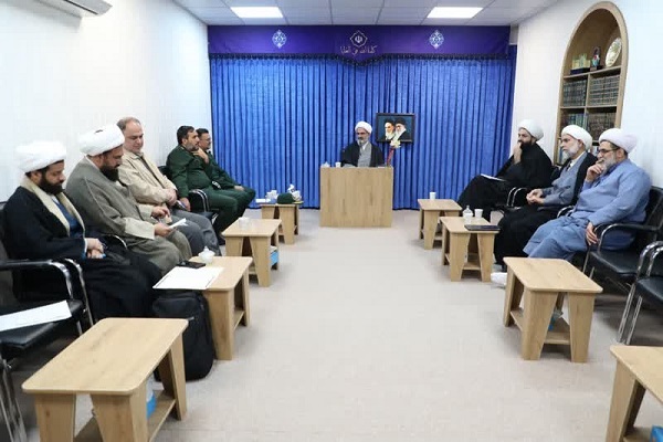 حجت الاسلام مطیعی نماینده ولی فقیه در استان سمنان در جلسه قرارگاه پشتیبانی و راهبری مساجد استان سمنان: