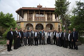 حضور کاروان قرآنی شهدای خدمت در اماکن فرهنگی تاریخی شهر قزوین