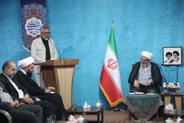 دیدار حجت الاسلام مرتض مطیعی نماینده ولی فقیه با اعضای ستاد «شئون فرهنگی» در ایام محرم