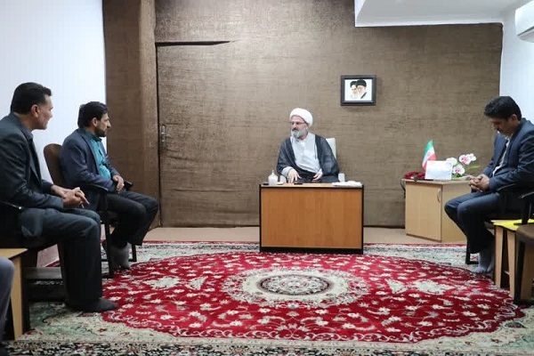 دیدار حجت الاسلام مرتضی مطیعی با شهردار سمنان