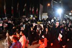 تجمع مردم سمنان در محکومیت تجاوز امریکا به تأسیسات هسته ای کشور