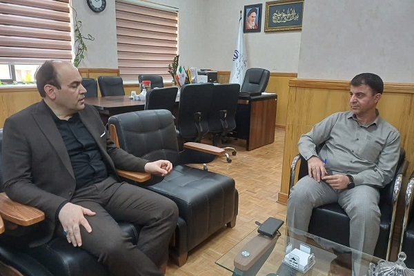 دیدار حمید دهرویه معاون اقتصادی استاندار با رئیس جهاد دانشگاهی سمنان