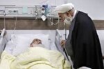 عیادت نماینده رهبری از آیت‌الله نوری همدانی و دیدار با مراجع