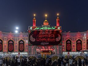 احیای آخرین شب جمعه ماه محرم در بین‌الحرمین + عکس