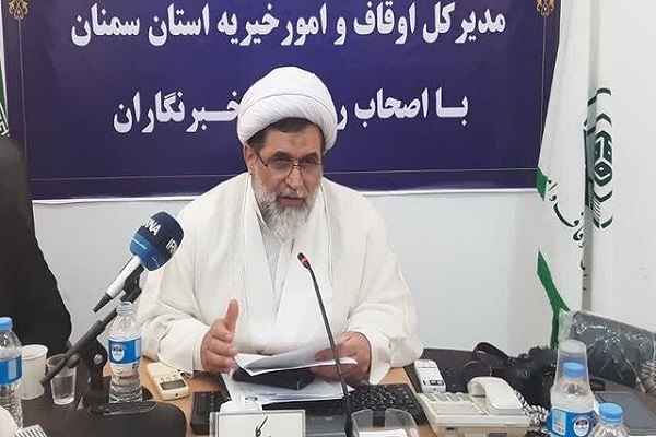 حجت الاسلام علیزاده مدیر کل اوقاف و امور خیریه استان سمنان حجت الاسلام علیزاده مدیر کل اوقاف و امور خیریه استان سمنان