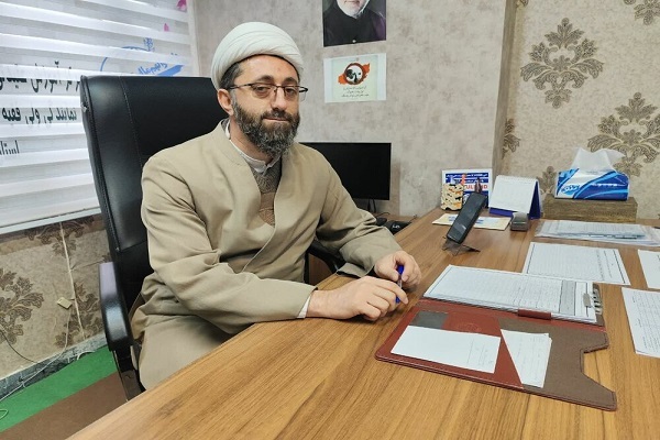 حجت الاسلام ابوالقاسمی مسئول نمایندگی ولی فقیه در سپاه ناحیه مهدیشهر