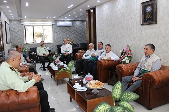 همراهی ارزشمند خادمیاران رضوی با پلیس در ارتقای امنیت اجتماعی