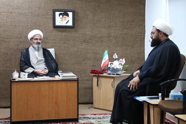 حجت الاسلام مطیعی در دیدار با مدیر کل  تبلیغات اسلامی سمنان حجت الاسلام مطیعی در دیدار با مدیر کل  تبلیغات اسلامی سمنان