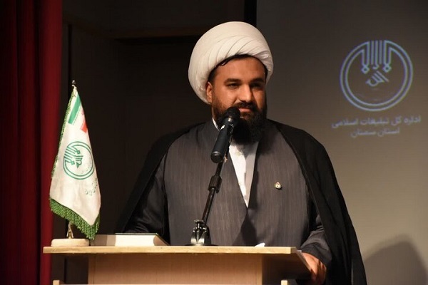 حجت الاسلام قنبری مدیر کل تبلیغات اسلامی استان سمنان