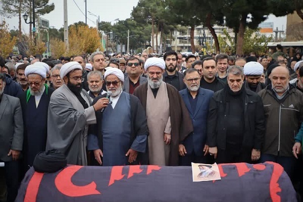 برگزاری آئین تشییع پیکر آیتالله شاهچراغی در دامغان برگزاری آئین تشییع پیکر آیتالله شاهچراغی در دامغان