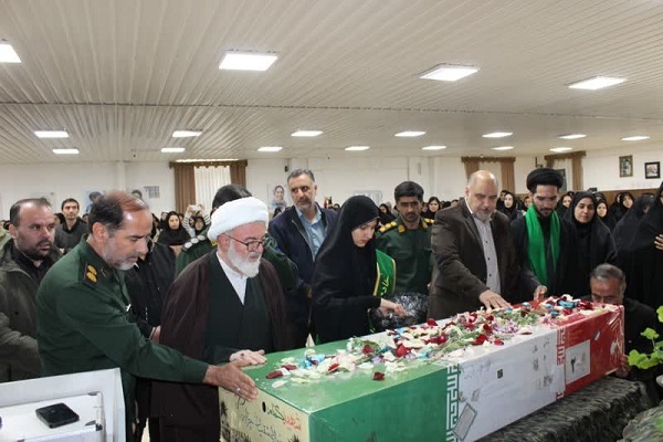 یادواره شهید گمنام دانشکده ملی مهارت دختران شاهرود