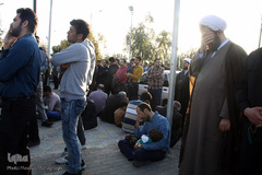 استقبال از شهيد مدافع حرم در سمنان