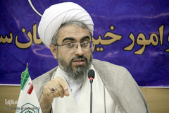 نشست خبري مديركل اوقاف و امور خيريه ـ سمنان 