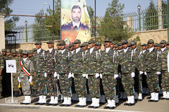 صبحگاه مشترك نيروهاي مسلح به مناسبت هفته ناجا ـ سمنان