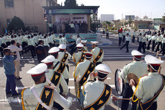 صبحگاه مشترك نيروهاي مسلح به مناسبت هفته ناجا ـ سمنان
