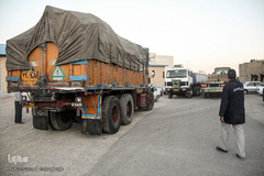 عزام موكب مردمي لبيك يا حسين(ع) سمنان براي خدمت رساني به زائران اربعين
