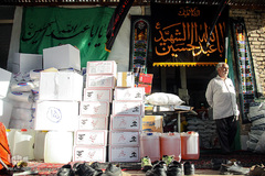 عزام موكب مردمي لبيك يا حسين(ع) سمنان براي خدمت رساني به زائران اربعين
