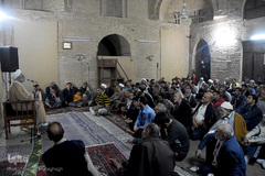 آیین معنوی اعتکاف در مسجد جامع سمنان