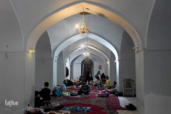 آیین معنوی اعتکاف در مسجد جامع سمنان