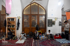 آیین معنوی اعتکاف در مسجد جامع سمنان