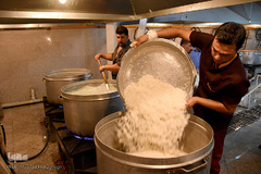 افطاری ساده در سمنان