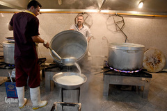 افطاری ساده در سمنان