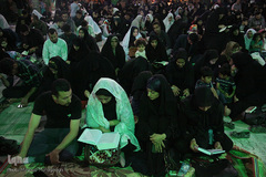 احیای شب بیست و سوم ماه رمضان در سمنان