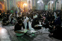 احیای شب بیست و سوم ماه رمضان در سمنان